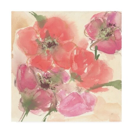 Trademark Fine Art Chris Paschke 'Coral Blooms I' Canvas Art, 35x35 WAP10281-C3535GG